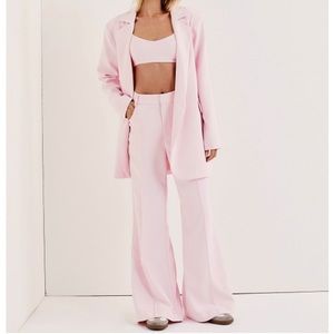 For Love & Lemons Shannon Pant Light Pink Medium